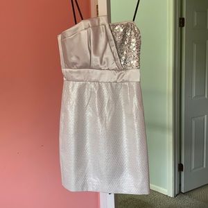 Laundry silver dress